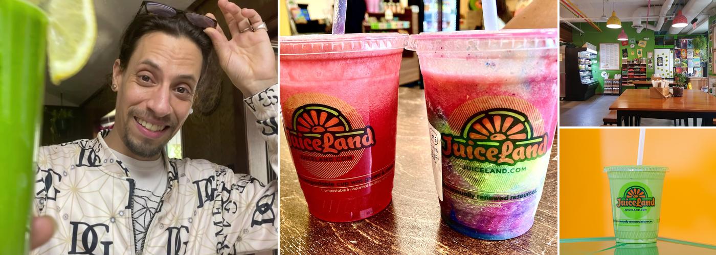 JuiceLand Frost Tower Menu