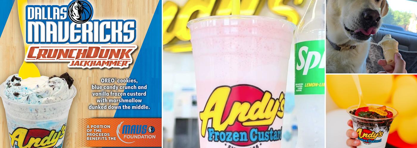 Andy's Frozen Custard Menu