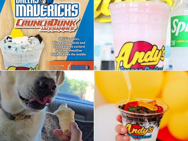 Andy's Frozen Custard Menu