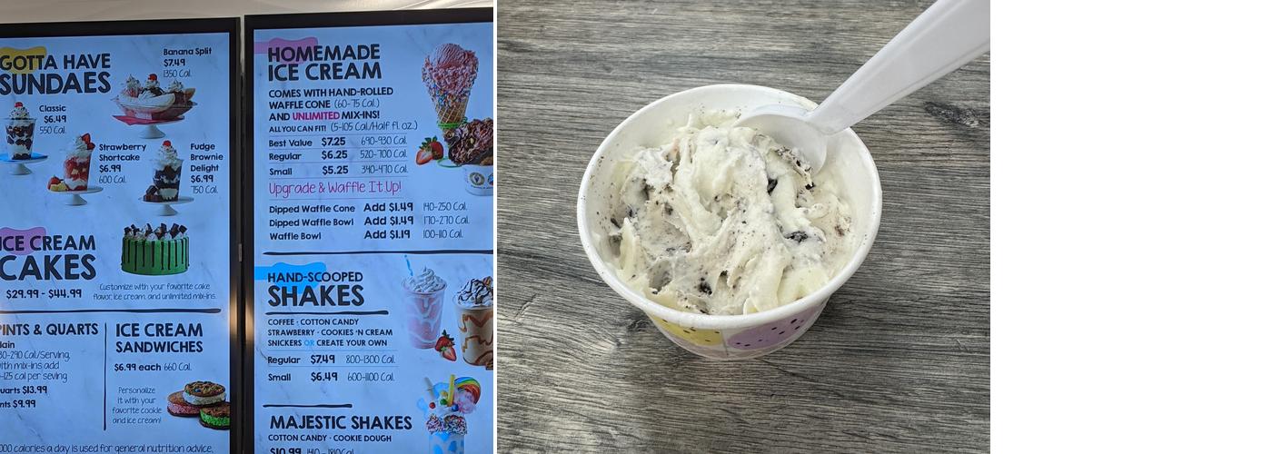 Marble Slab Creamery Menu