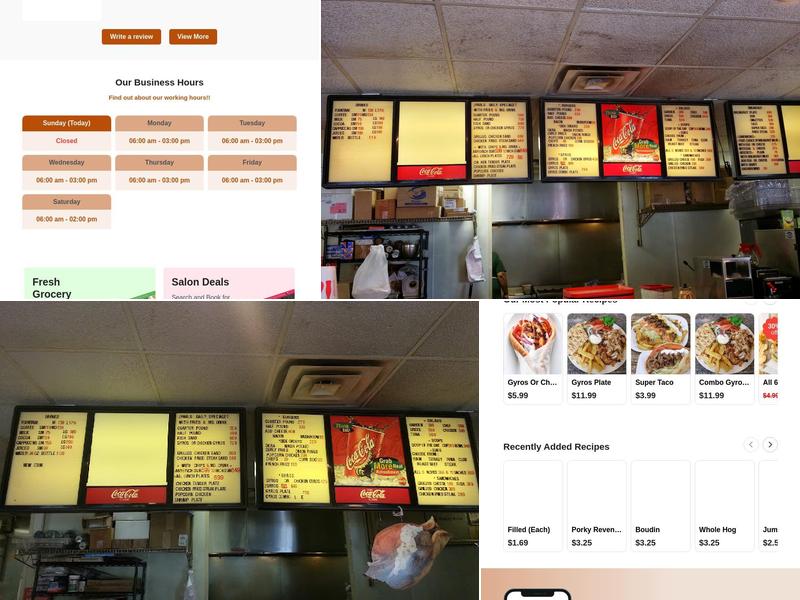 Paul's Donuts Subs & Gyros Menu