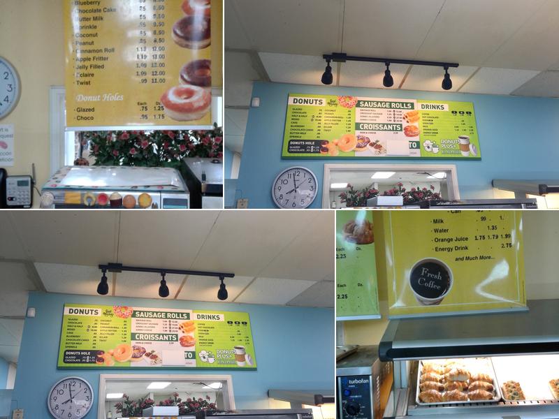 Donuts Plus Menu