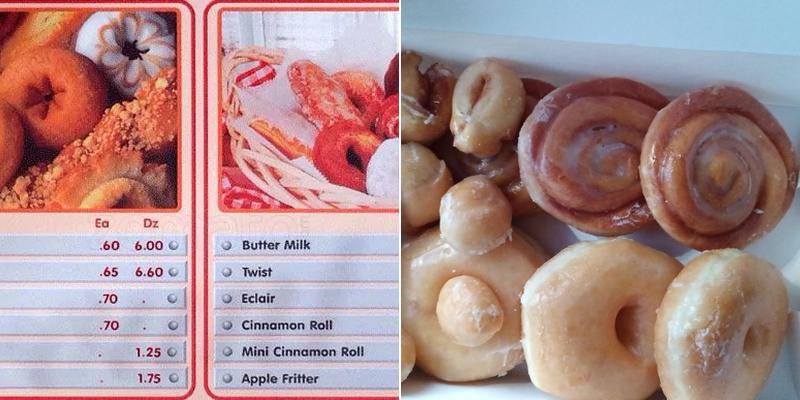 K Donuts Menu