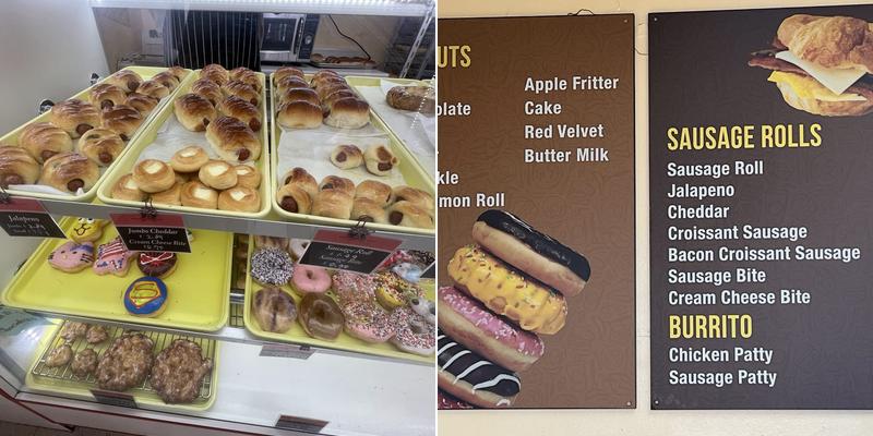 A-One Donuts Menu