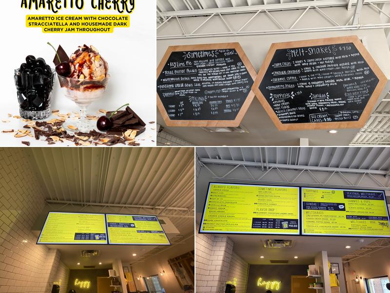 MELT Ice Creams - Magnolia Menu