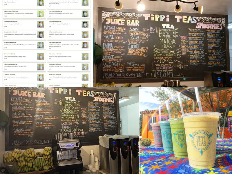 TIPPI TEAS Menu