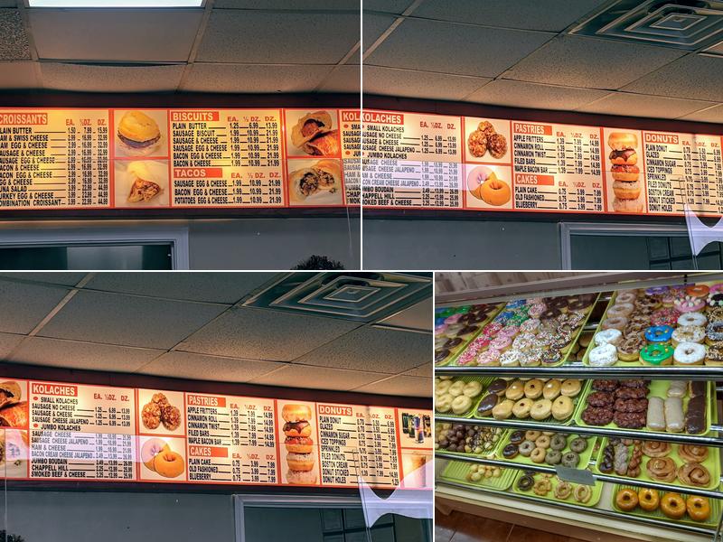 Malenee Donuts Menu