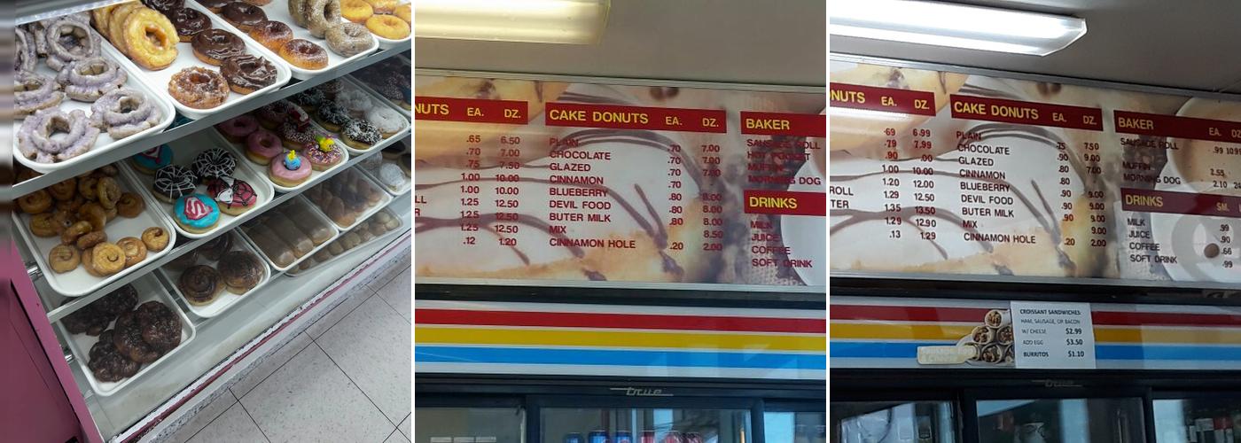 Donuts Express Menu
