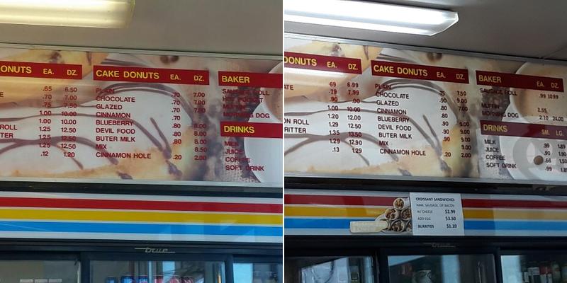 Donuts Express Menu