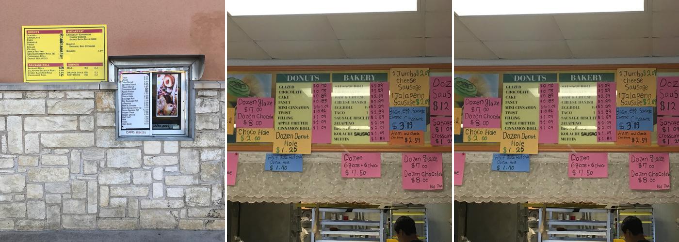Donut Plus Menu