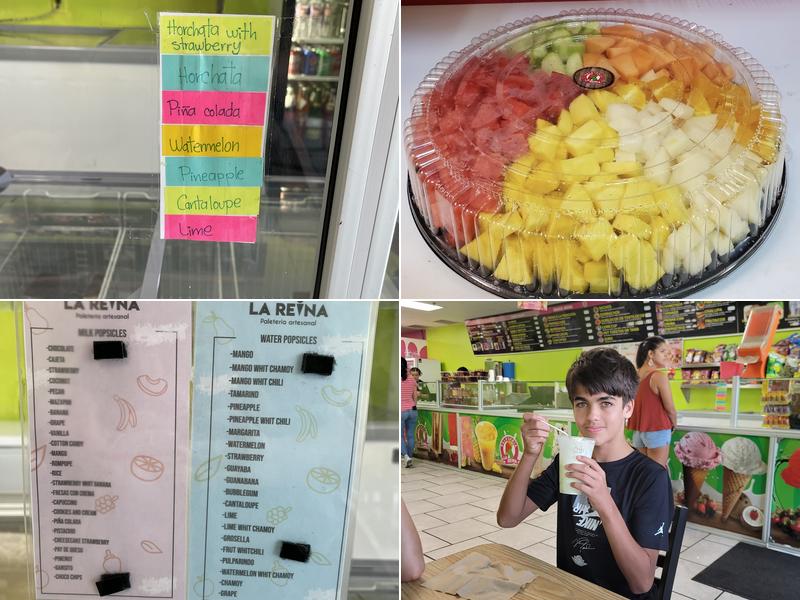 Paleteria La Reina Menu