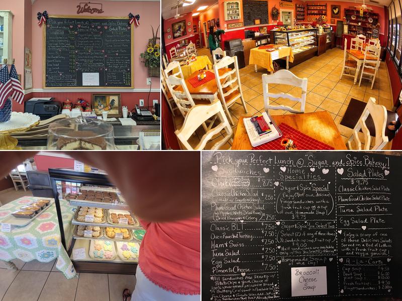 Sugar & Spice Bakery Menu