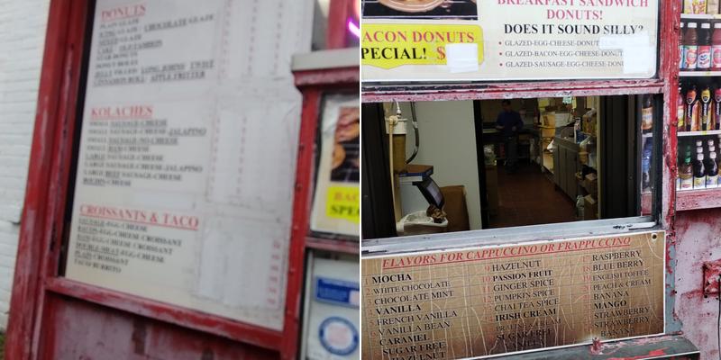 Star Donuts Menu