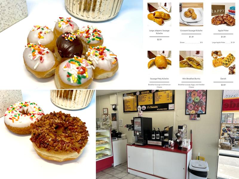 J's Donuts Menu
