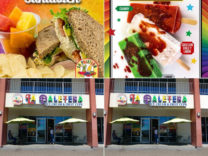 La Paletera Ice Cream and Fruit Cups