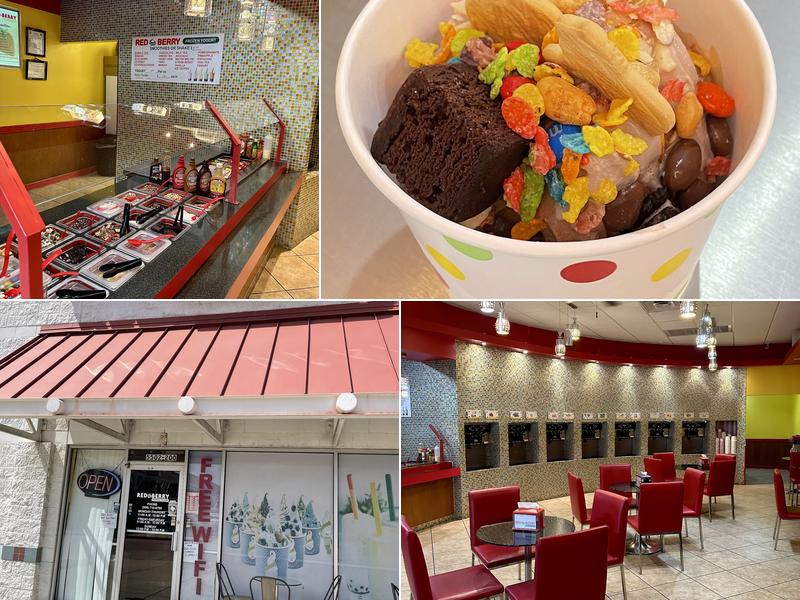 Red Berry Frozen Yogurt