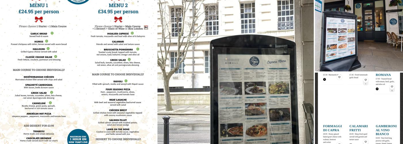 La Cucina Di Mamma Menu