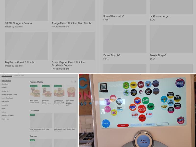 Wendy's Menu