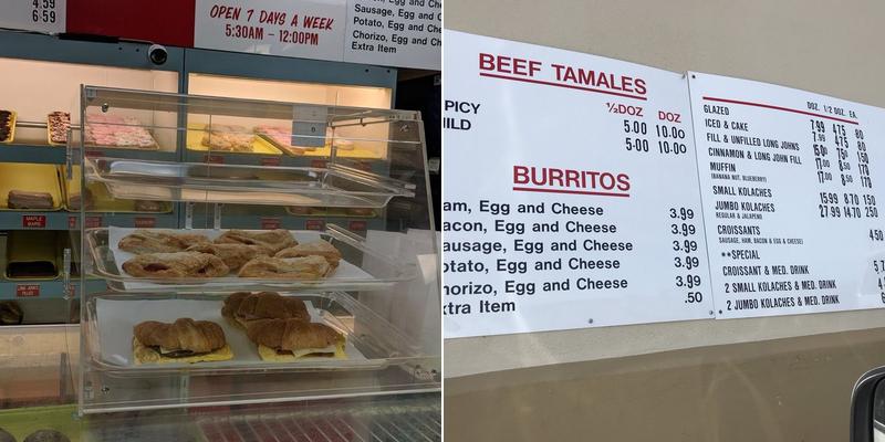 Rise N Shine Donuts Menu