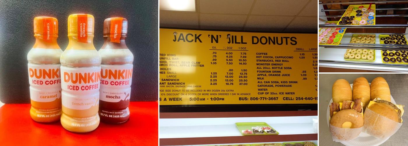 Jack ‘N’ Jill Donuts Menu