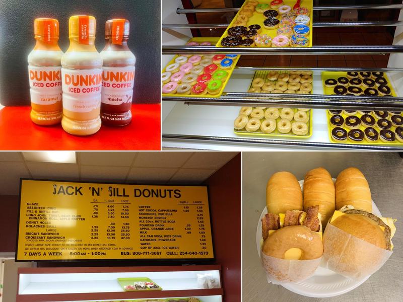 Jack ‘N’ Jill Donuts Menu