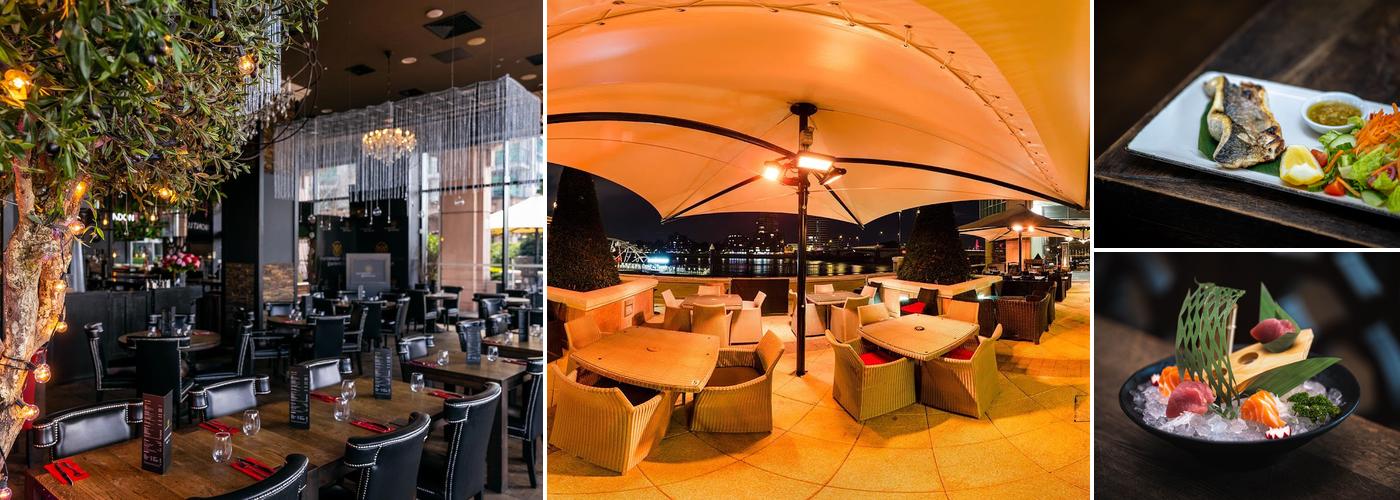 Waterfront London Vauxhall Restaurant - Steaks, Sushi, Burgers, Shisha
