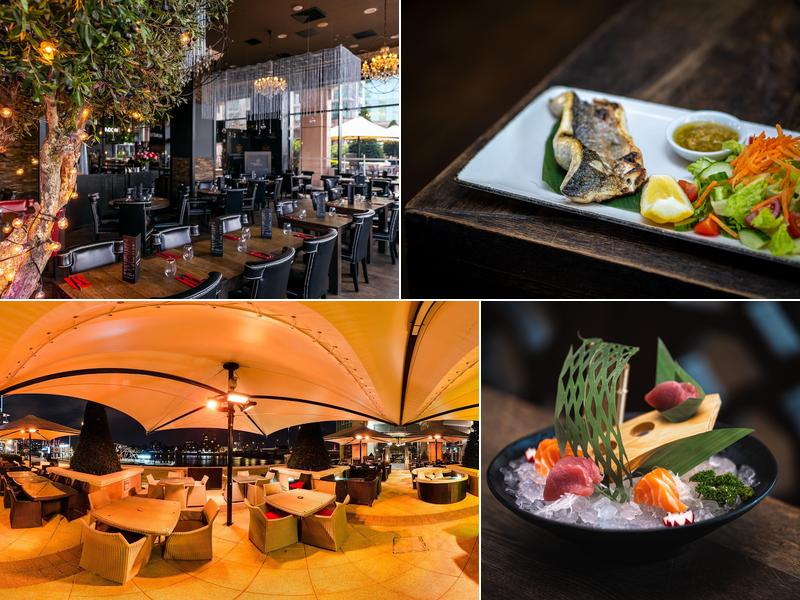 Waterfront London Vauxhall Restaurant - Steaks, Sushi, Burgers, Shisha