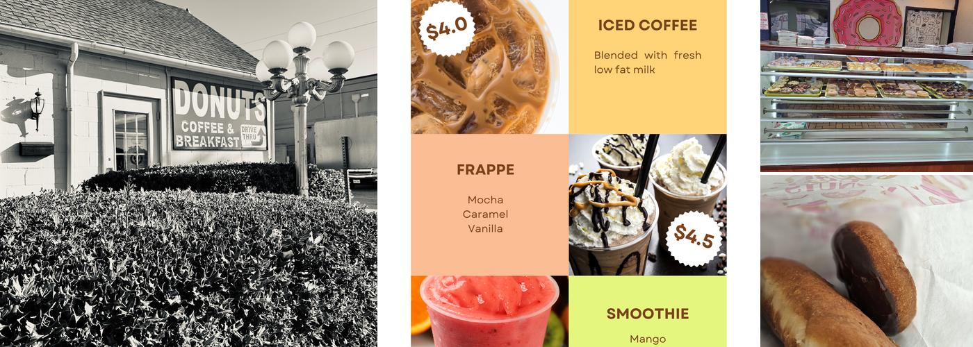 Cliff's Donut Shop Menu