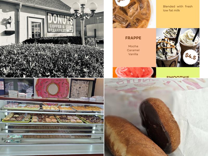 Cliff's Donut Shop Menu