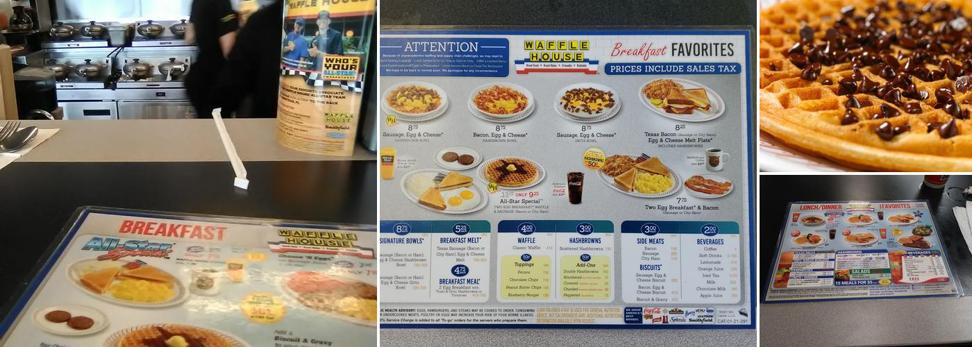 Waffle House Menu
