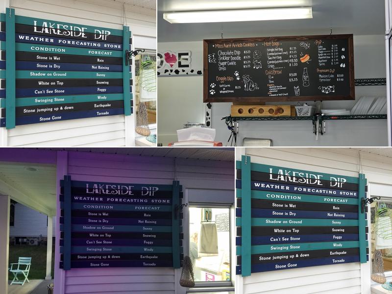 Lakeside Dip Menu