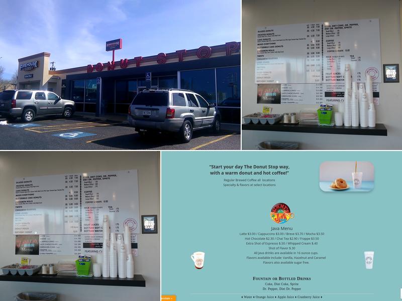 Donut Stop Menu