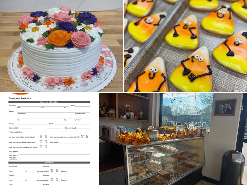 Potter's Bakery Menu