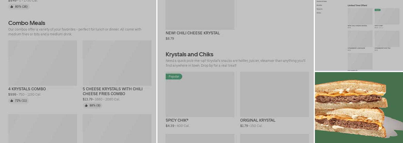 Krystal Menu