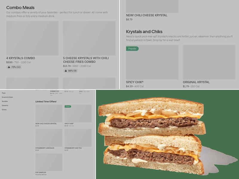 Krystal Menu