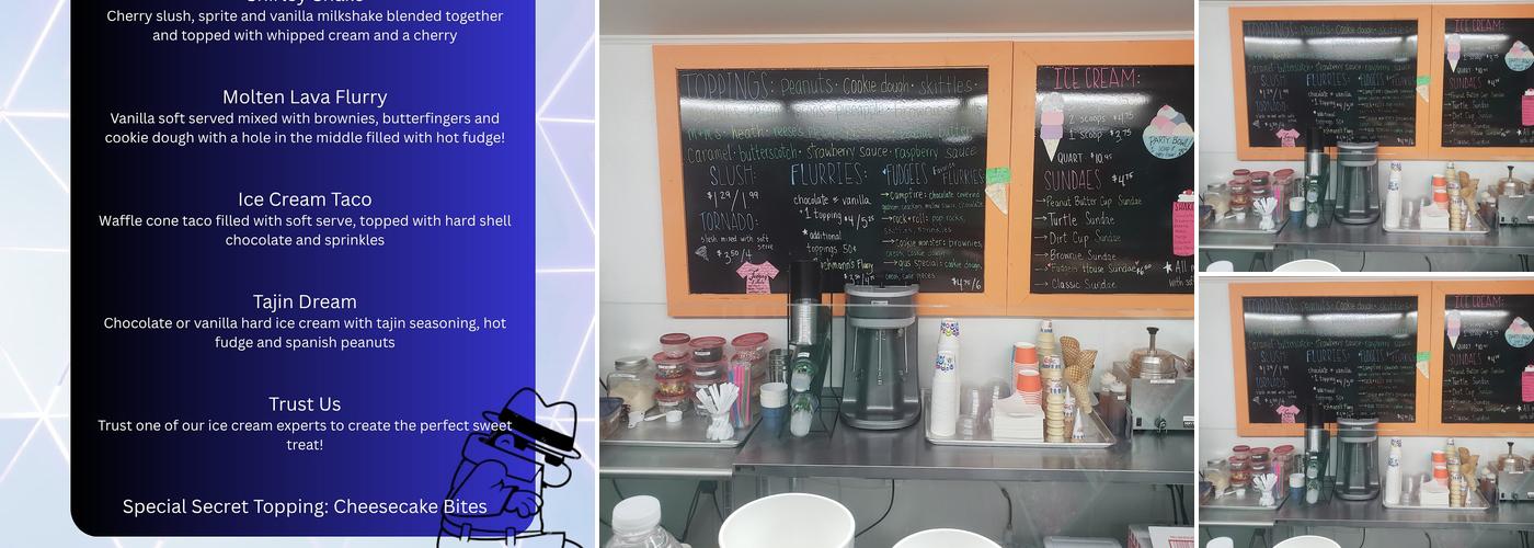 Fudgees Menu