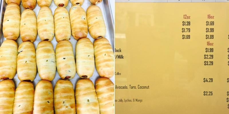 Dina’s Donuts Menu
