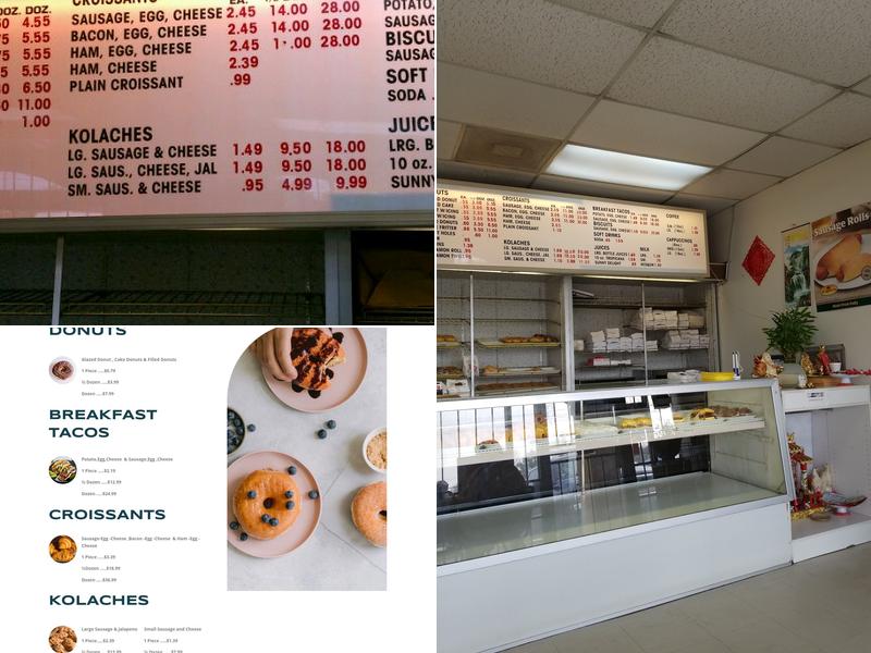 Just Rising Donuts Menu