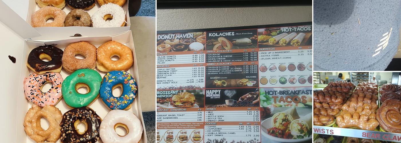 Donut Haven Menu