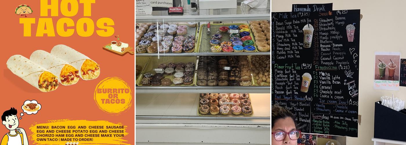 Donald's Donuts Menu