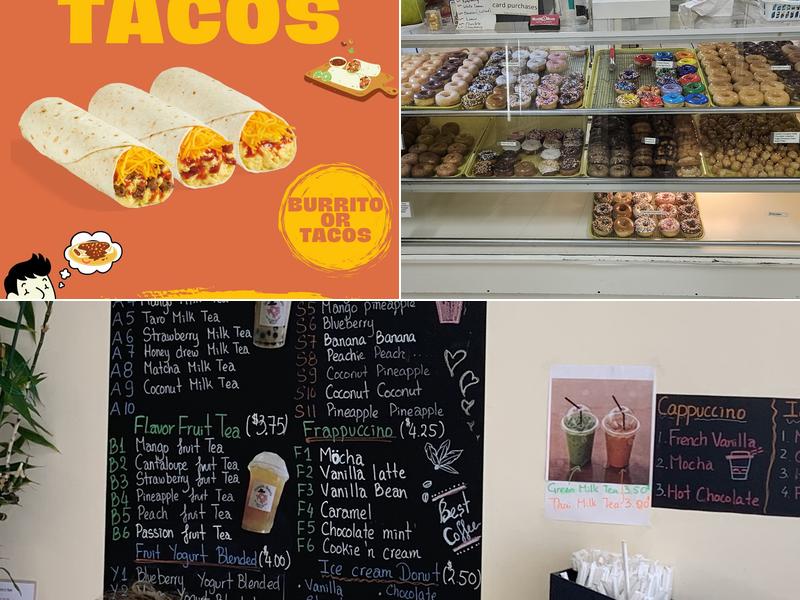 Donald's Donuts Menu