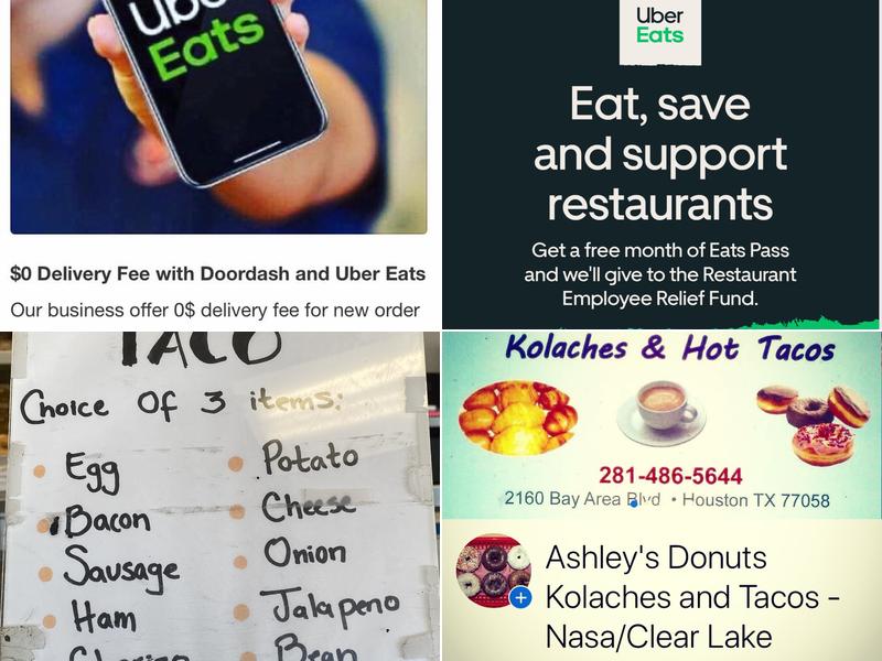 Ashley's Donuts Houston Menu