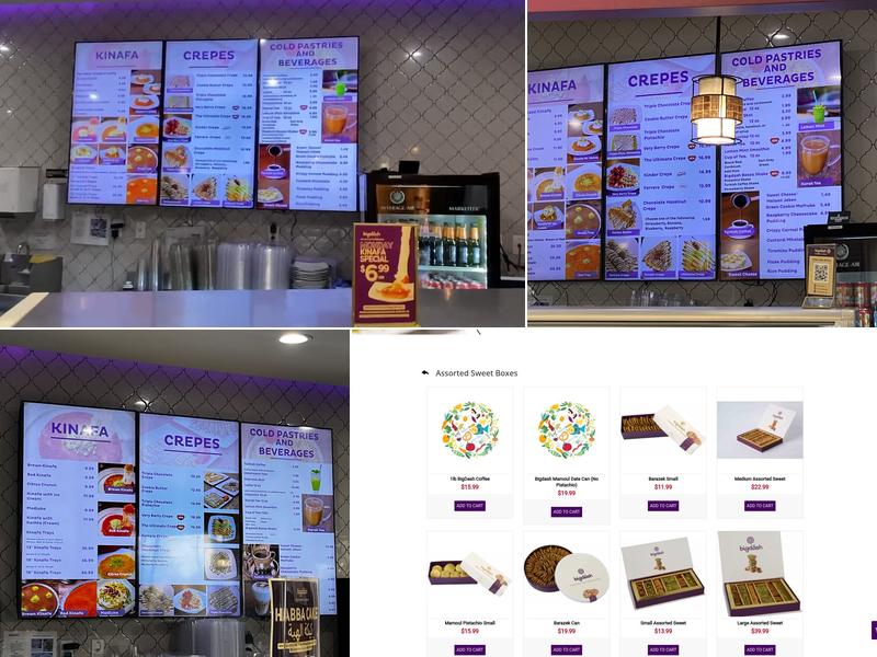 Bigdash Ice Cream Pastries Menu