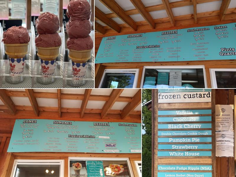 Abe's Old Fashioned Frozen Custard Menu