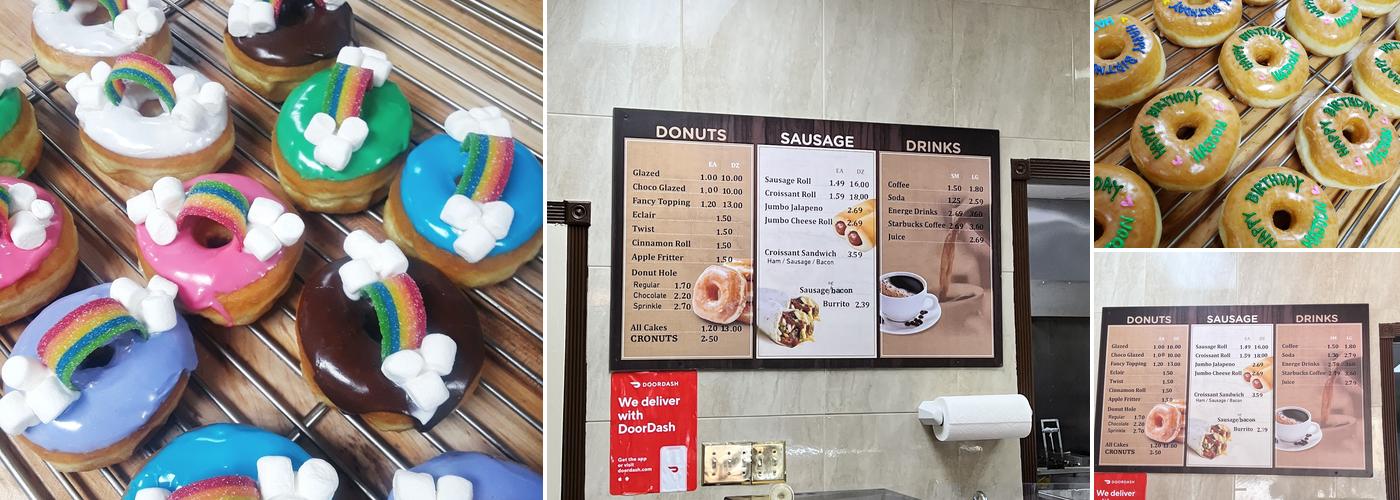 5AM DONUT - Austin Ranch Menu