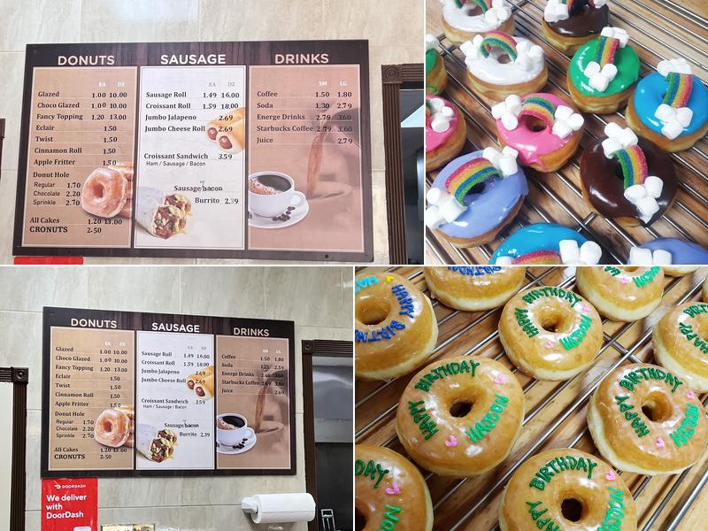 5AM DONUT - Austin Ranch Menu