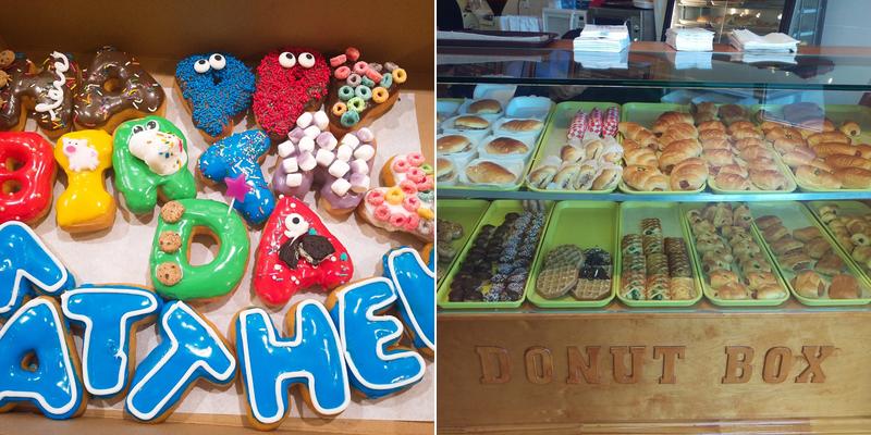 Donut box Menu