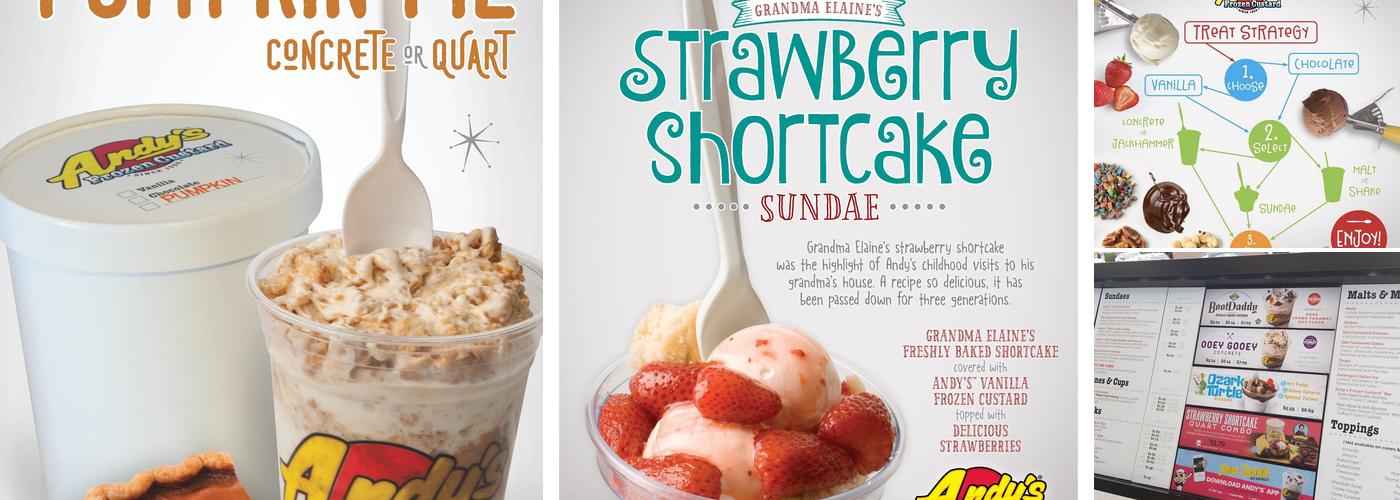 Andy's Frozen Custard Menu