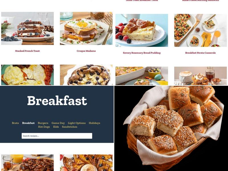 Aunt Millie's Bakery Outlet Sidney, OH Menu