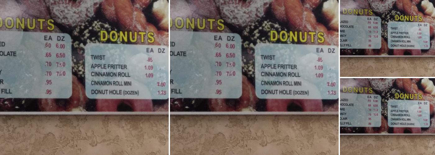 Delightful Donuts Menu